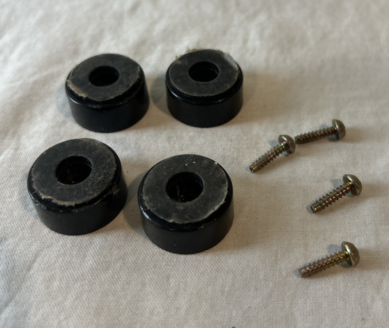 ONKYO TX-21 Rubber Feet And Screws Original