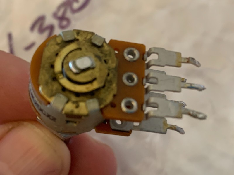 Pioneer SX-3800 Stereo Receiver Parting Out Treble Potentiometer gallery