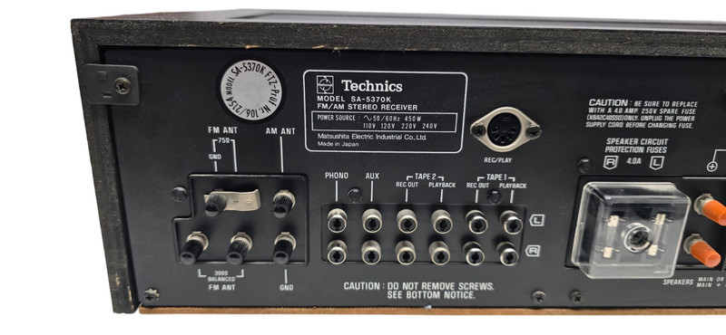 Vintage Technics SA-5370k AM/FM Stereo Reciever gallery