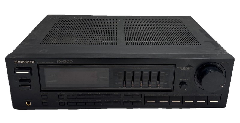 Pioneer Sx-1300 Stereo Receiver 175W EQ AM/FM 1988 Japan TESTED