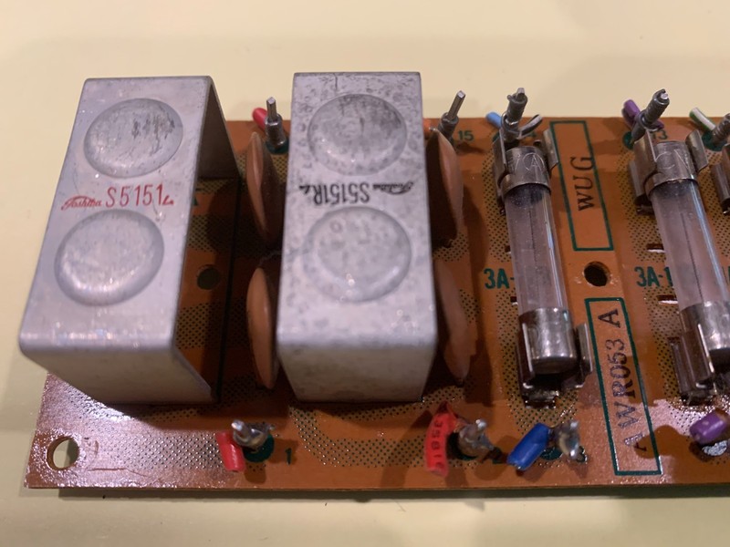 Pioneer SX-1010 Vintage Stereo Receiver - Power Supply Circuit Assembly AWR-053 gallery