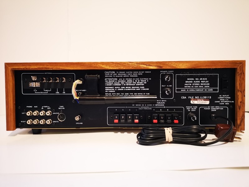 Audio Reflex Model: AR-625 Receiver with Manual gallery