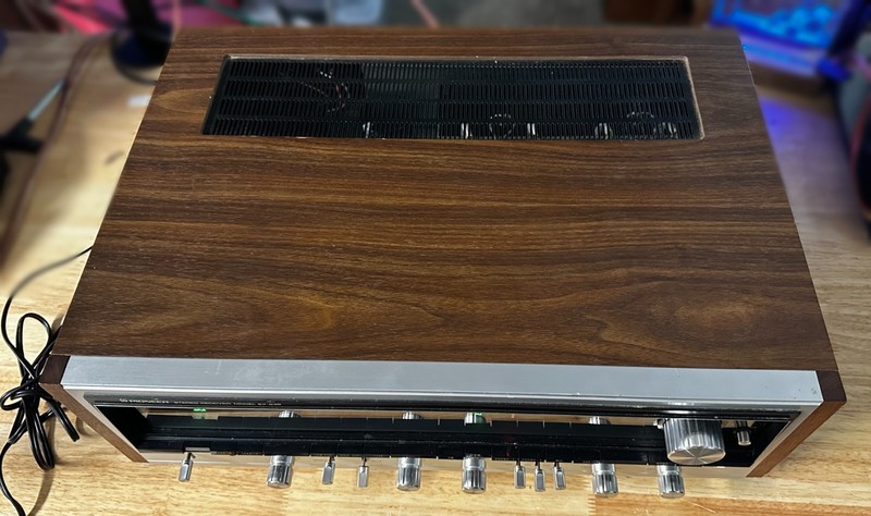 Pioneer SX-838 AM/FM 50 WPC Stereo Receiver With Full Restoration Kit Installed gallery