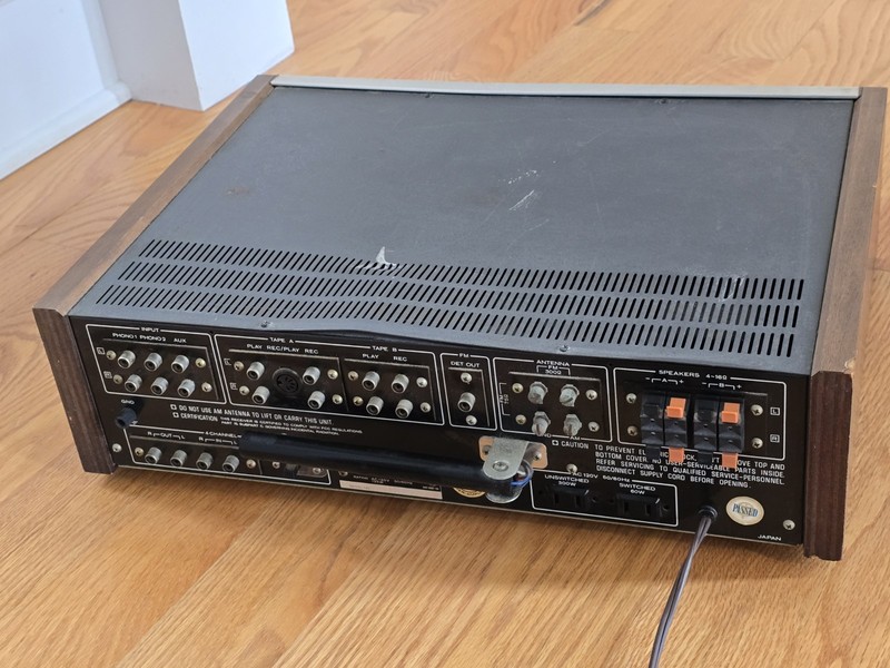 Vintage Kenwood AMP KR-4400 Stereo AM FM Receiver Vintage 1970s | Works READ gallery