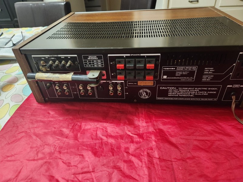 Toshiba SA-750 Stereo Receiver gallery