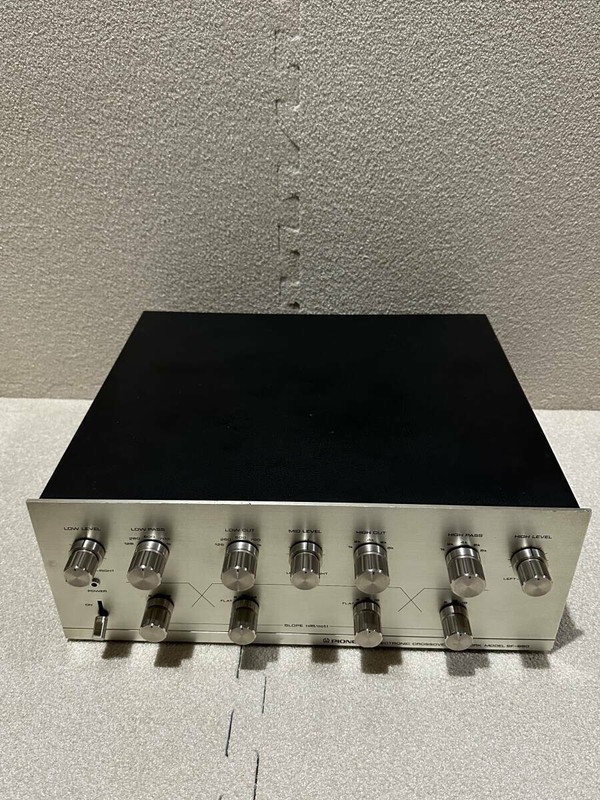 Pioneer SF-850 Channel Divider Electronic Crossover Network Silver Good