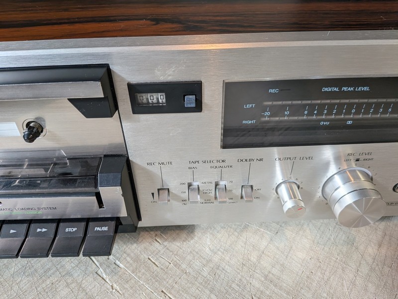 Vintage Sansui SC-1300 Stereo Cassette Deck - Powers On, No Further Testing gallery