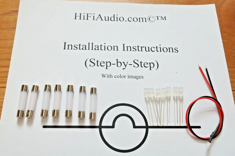 Marantz 2275 receiver replacement LED bulb lamp light set upgrade kit