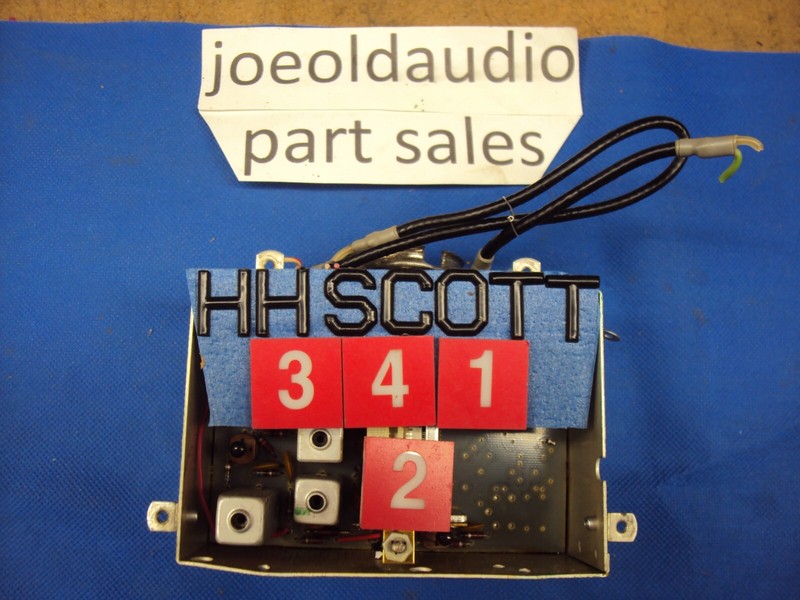 HH Scott 341 Receiver Tuner. Tested. Parting Out Entire Scott 341