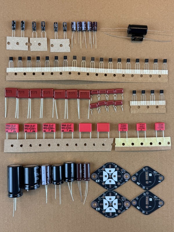 McIntosh C28 Recap Kit w/ Instructions Preamplifier Rebuild Set COMPLETE