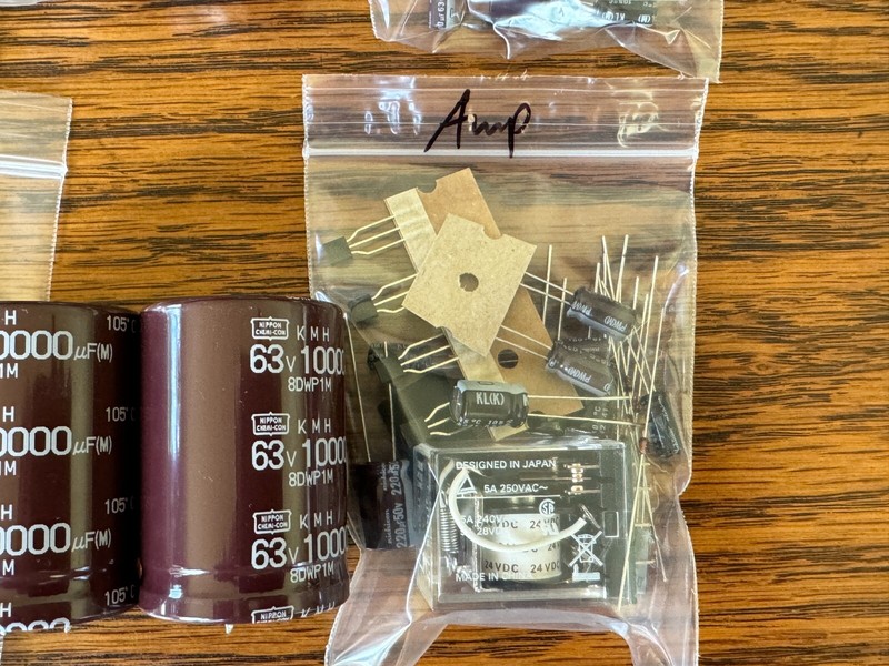 Marantz 2238 Complete Rebuild Kit High-Quality Receiver Recap Caps Transistors gallery