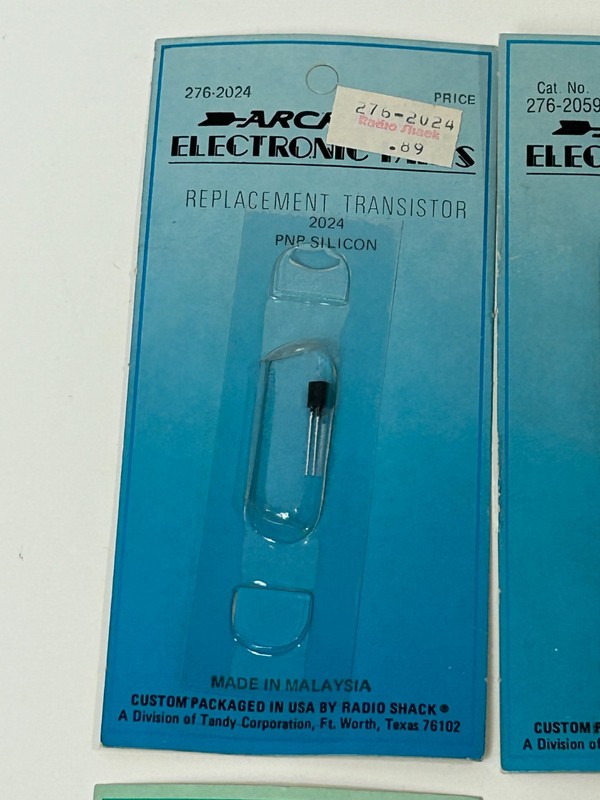 Archer Electronic Components Transistor Capacitor Socket Lot NOS gallery