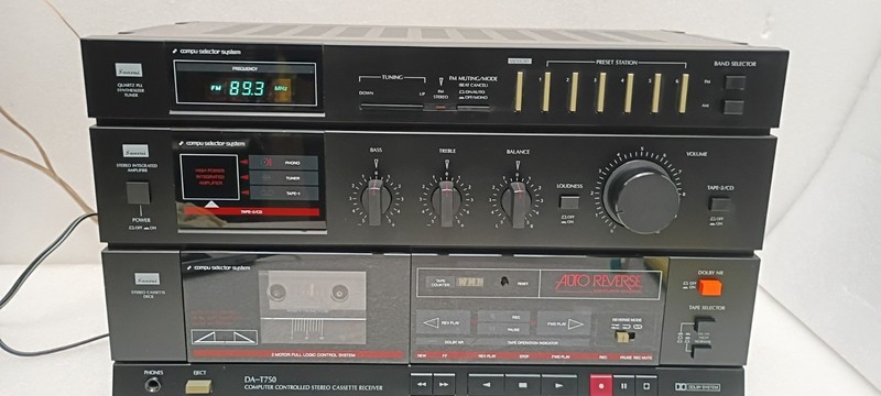 Sansui DA-T750 Receiver Computer Controlled Stereo Synthesizer FOR PARTS OR REP