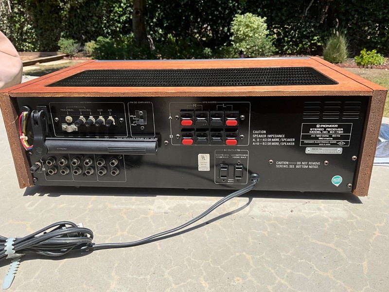 Pioneer SX-780 Stereo Receiver, Restored/Serviced w/ New Veneer & Capacitors! gallery