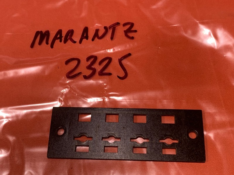 Marantz 2325 Stereo Receiver Speaker Terminal Backing Plate