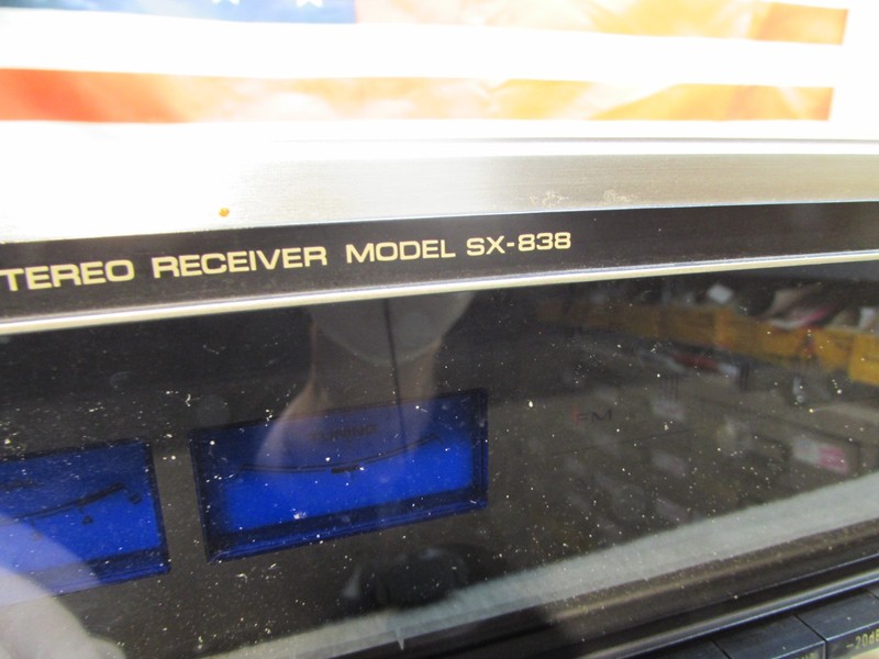 VINTAGE PIONEER SX-838 RECEIVER PRO TECH SERVICED -NICE!~VIDEO gallery
