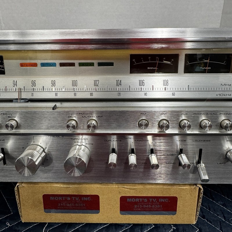 PIONEER SX-980 VINTAGE AM/FM STEREO RECEIVER - SERVICED - CLEANED - TESTED gallery