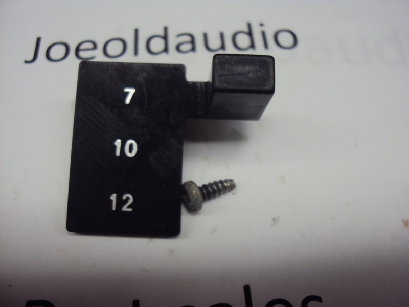 BSR C141.A.6 Turntable Record Size Knob. Tested. Parting Out Entire BSR C141.A.6 gallery