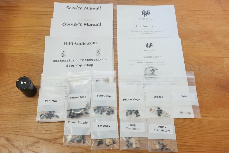 Marantz 4415 rebuild restoration recap service kit fix repair capacitor