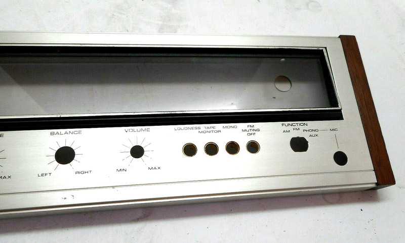 PIONEER SX-434 STEREO RECEIVER - FACEPLATE - PARTING OUT gallery