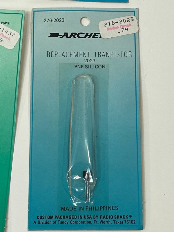 Archer Electronic Components Transistor Capacitor Socket Lot NOS gallery