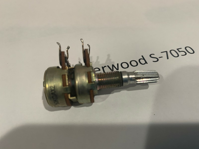 Sherwood S-7050 Vintage Stereo Receiver Parting Out Bass Potentiometer gallery