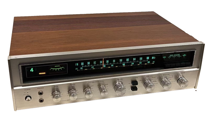 Vintage Sansui QRX-3000, 15W, 4 Channel AM/FM Receiver, 1973, Pro. Serviced.