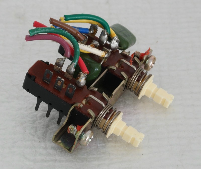 Pilot 254 Receiver Part : Loudness-FM Mute Push Button Switch
