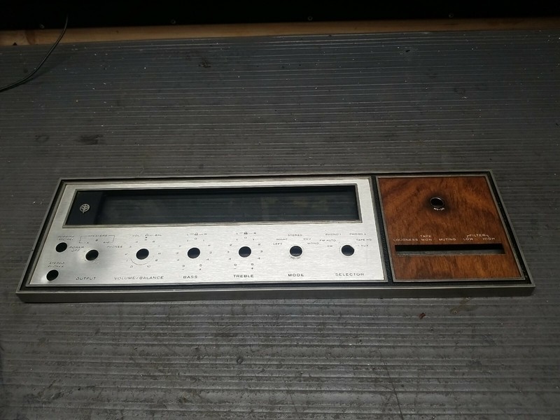 Kenwood kr-100 Face Plate