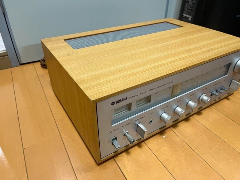 YAMAHA CR-400 Natural Sound Stereo Receiver Amplifier Confirmed Operation gallery
