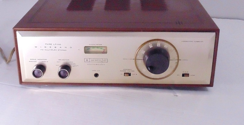 1960's Scott Stereomaster Kit Wide Band FM Multiplex Stereo Tuner LT-110 Powers gallery