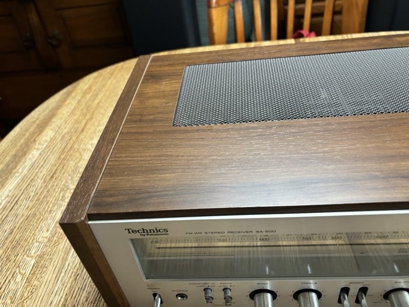 Technics SA-500 AM/FM Stereo Receiver Panasonic Vintage Parts / Repair gallery