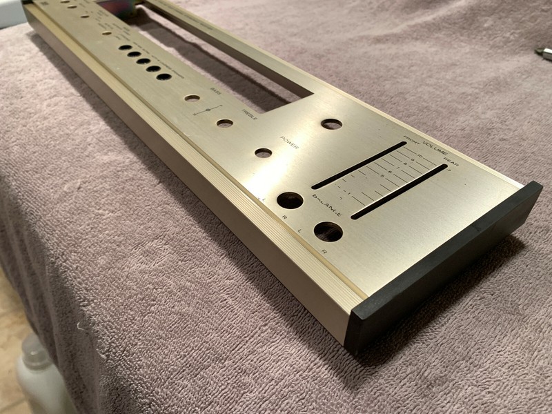 Realistic QTA-753 Vintage Quad Receiver Parting Out Faceplate (no glass) gallery