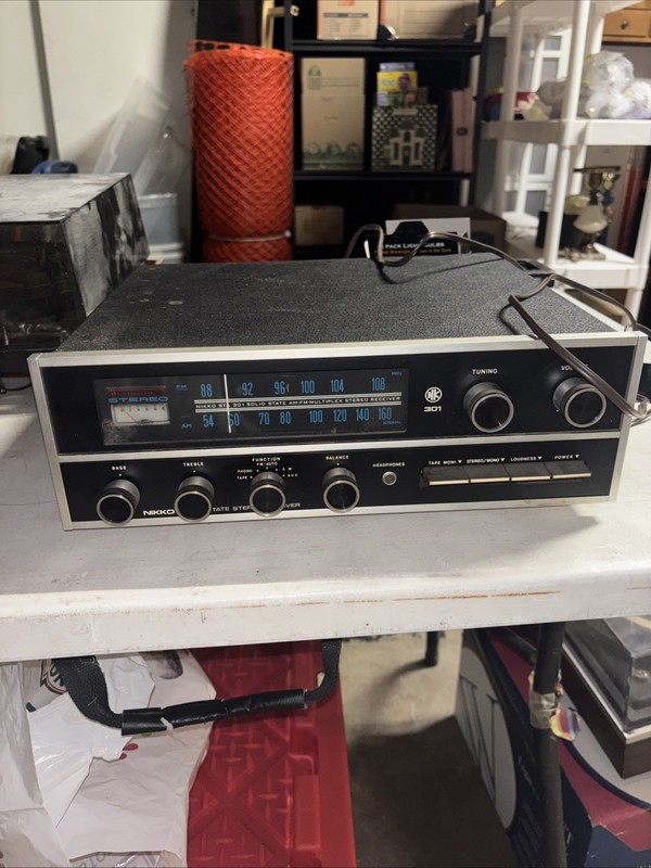 nikko solid state stereo receiver Untested As Is