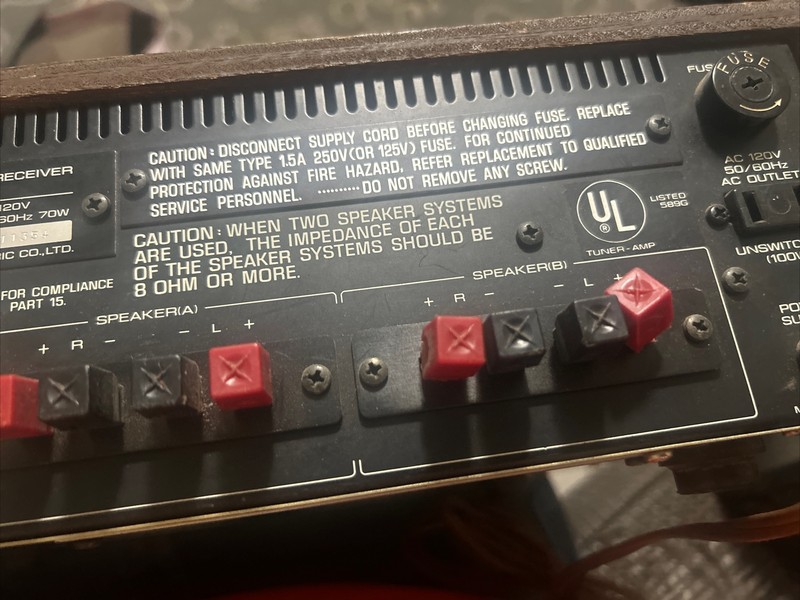 Vintage Toshiba SA-300 Stereo Receiver Am/fm Audio Equipment gallery