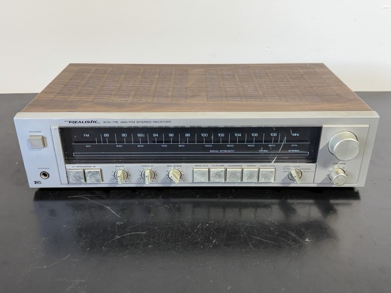 Realistic STA-115 AM/FM Vintage Stereo Receiver FULLY TESTED