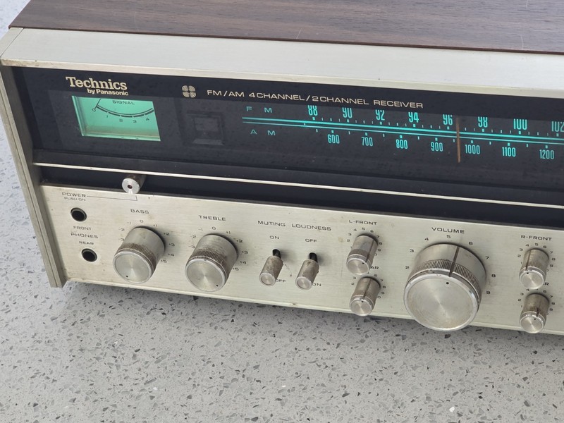 TECHNICS SA-6000X HiFi STEREO QUAD RECEIVER | Vintage SA6000X | Parts /Repair gallery