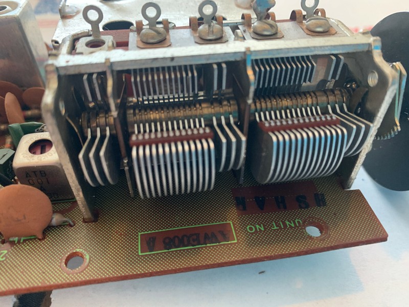 Pioneer SX-424 Vintage Stereo Receiver Parting Out Tuning Capacitor and Board gallery