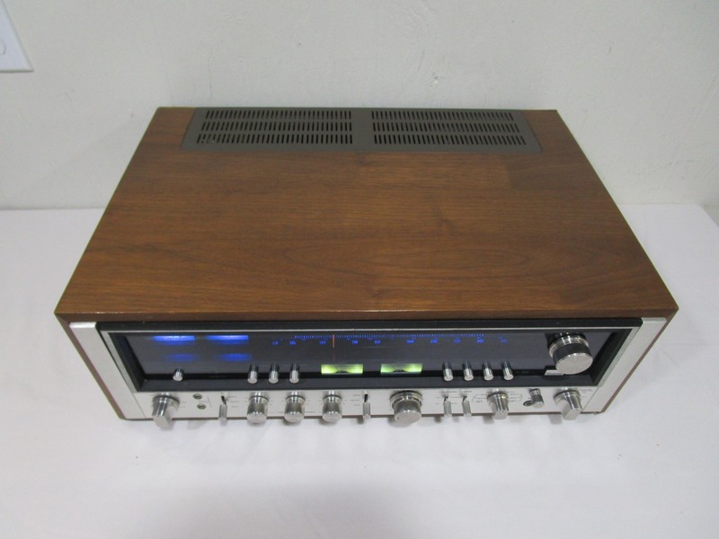 Very Nice Sansui 9090 Stereo Receiver w/ New LEDs - Serviced - Recapped - Cool! gallery