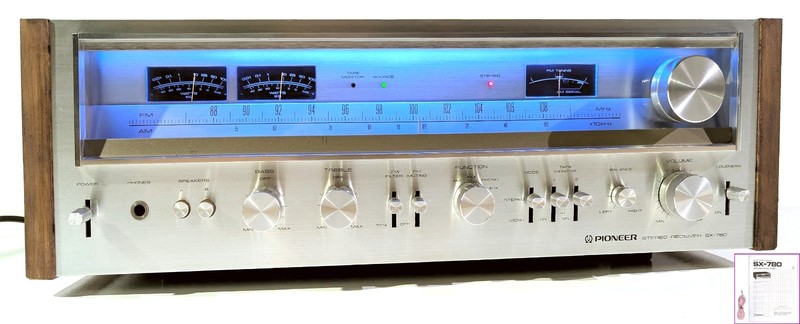 🔥【PRO SERVICED】Pioneer SX-780 Stereo 90W Receiver! XSTR/LED UPGRADES💥GUARANTY