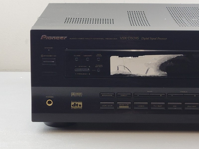 Pioneer VSX-D509S Natural Sound Multi-Channel 500W Receiver - *UNTESTED, AS IS* gallery