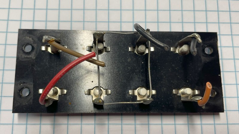 Fisher 202 Futura, Speaker Terminals Assembly, Tested gallery