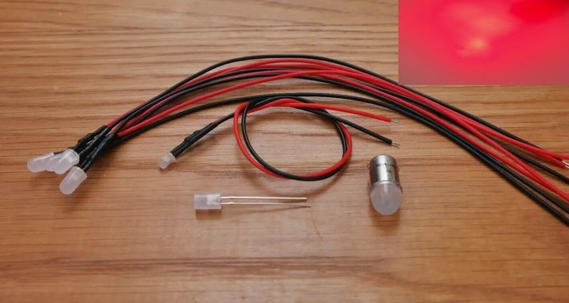 Luxman R-1040 replacement receiver LED bulb lamp light set kit RED