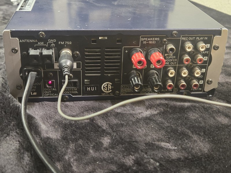 Kenwood RD-VH7 Stereo Amplifier Tuner CD Receiver HDCD Mini Hi-Fi System Tested gallery