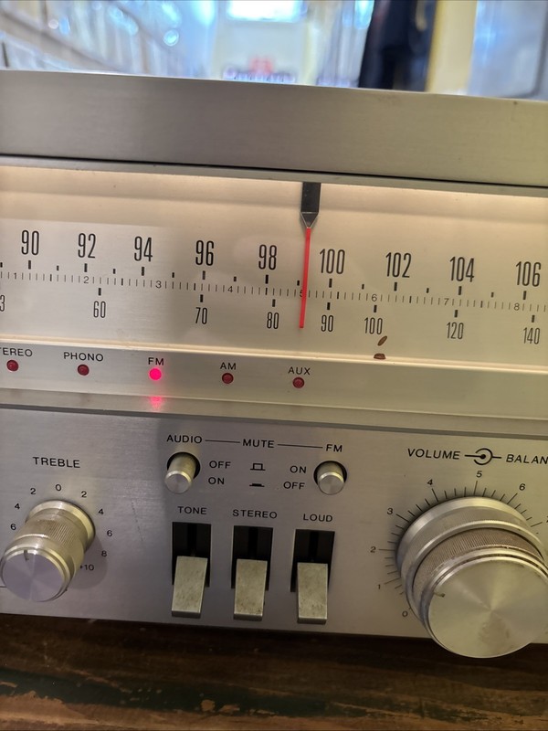 LAFAYETTE VINTAGE LR-5555A 55 WATT 8 OHM AM FM STEREO RECEIVER AMPLIFIER gallery