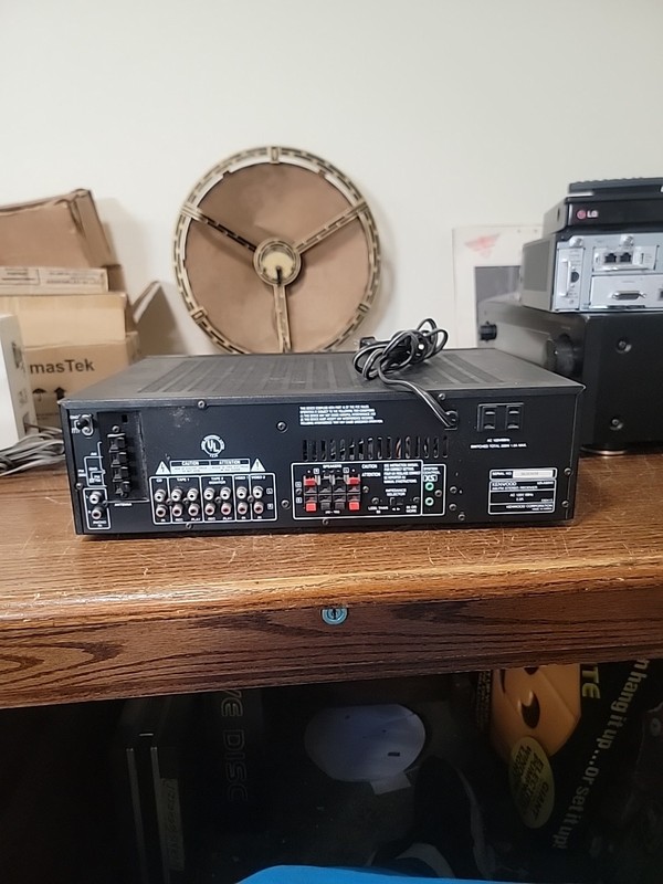 Kenwood KR-A5040 AM FM Stereo Receiver 1992 Tested Working 80 Watts Per Channel gallery