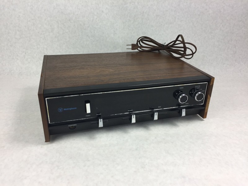 Vintage Westinghouse RCF 9610A AM FM Stereo Receiver Tested and Works