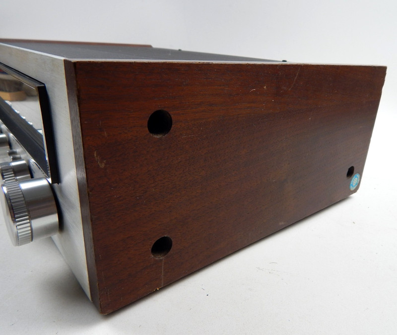 Vintage Silver Face Kenwood KR-4070 Stereo Receiver w/ Wood Panels Tested Works gallery