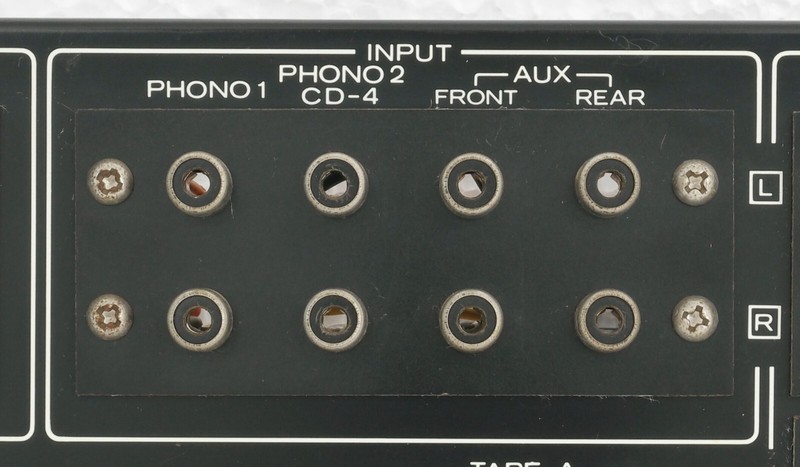 Kenwood KR-9940 Quad Receiver Part : RCA Pin Jack Terminal 8P