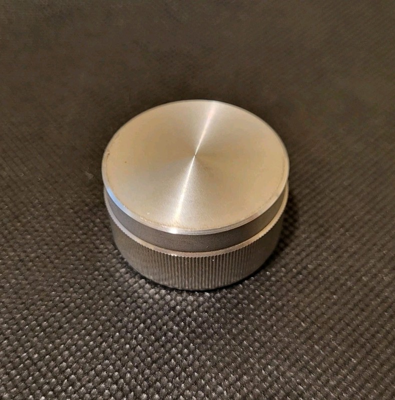 ROTEL Stereo Receiver RX-102 Replacement Parts TUNING KNOB 1.25″ across